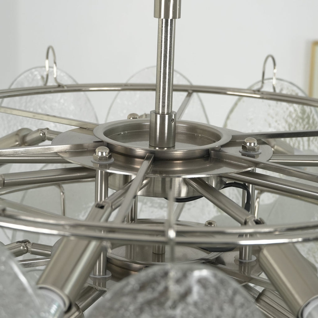 Frostelle Murano White Chandelier | wildoxy
