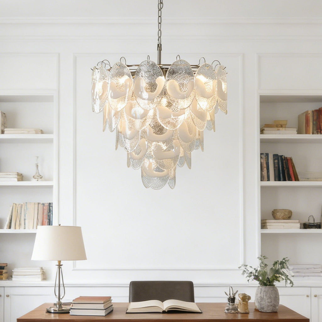 Frostelle Murano White Chandelier | wildoxy