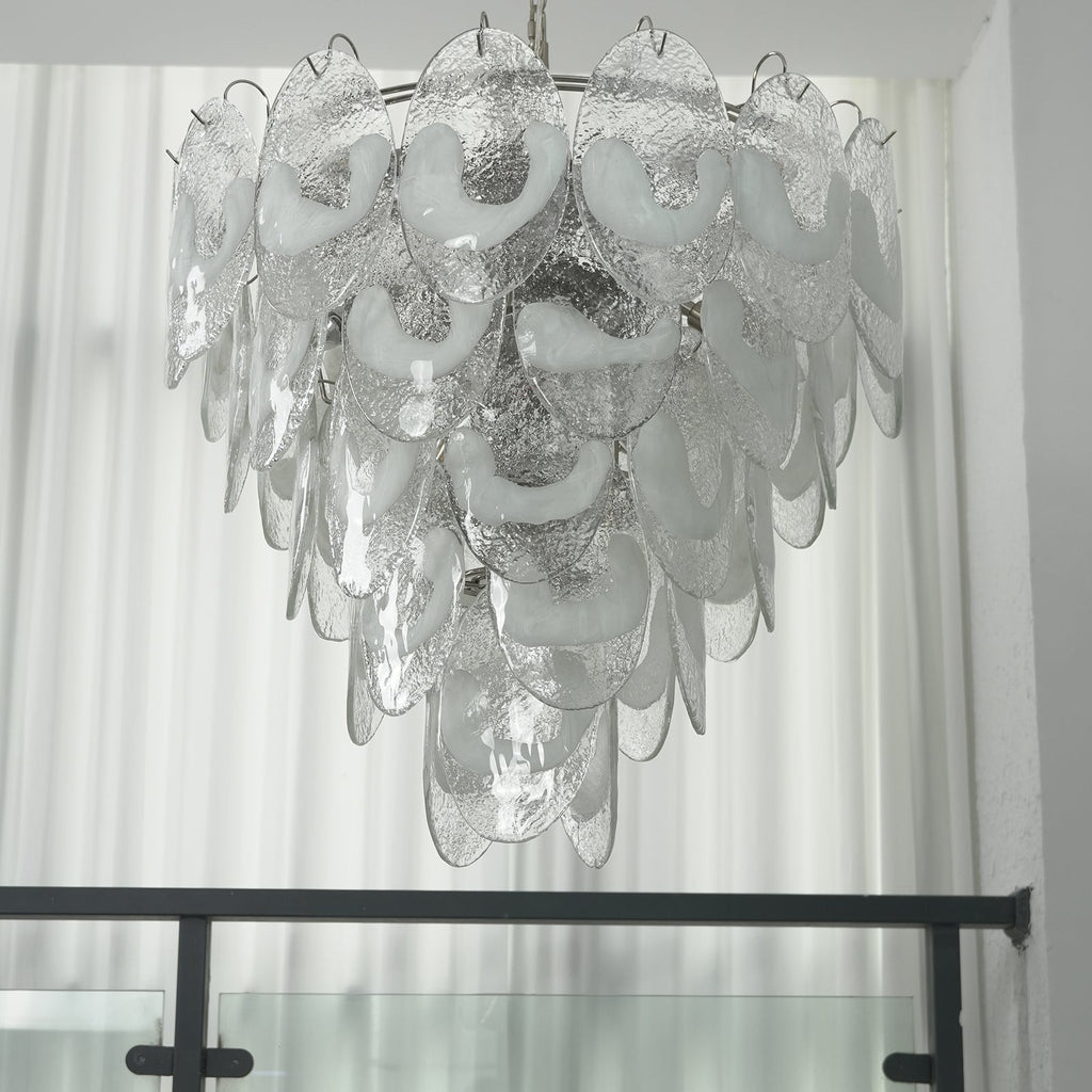 Frostelle Murano White Chandelier | wildoxy