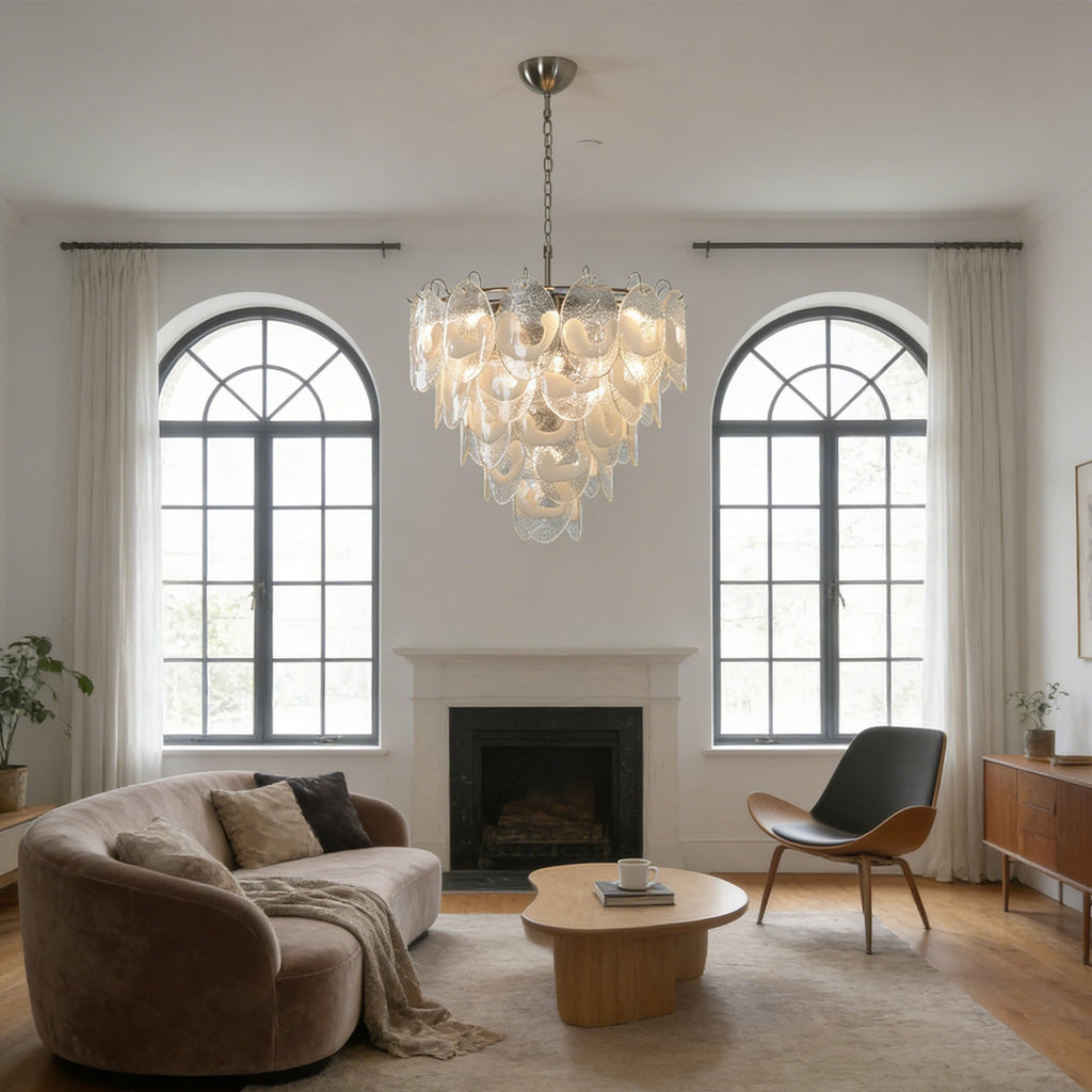 Frostelle Murano White Chandelier | wildoxy