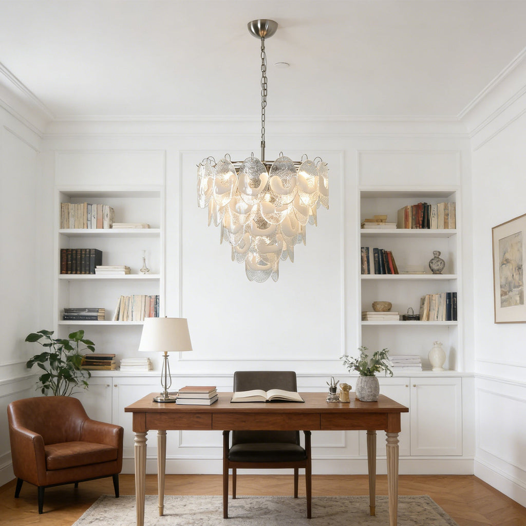 Frostelle Murano White Chandelier | wildoxy