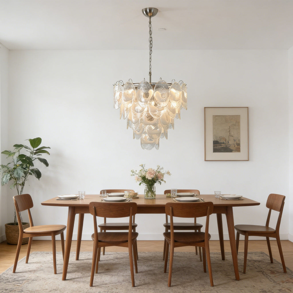 Frostelle Murano White Chandelier | wildoxy