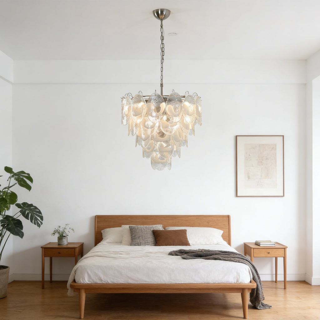 Frostelle Murano White Chandelier | wildoxy