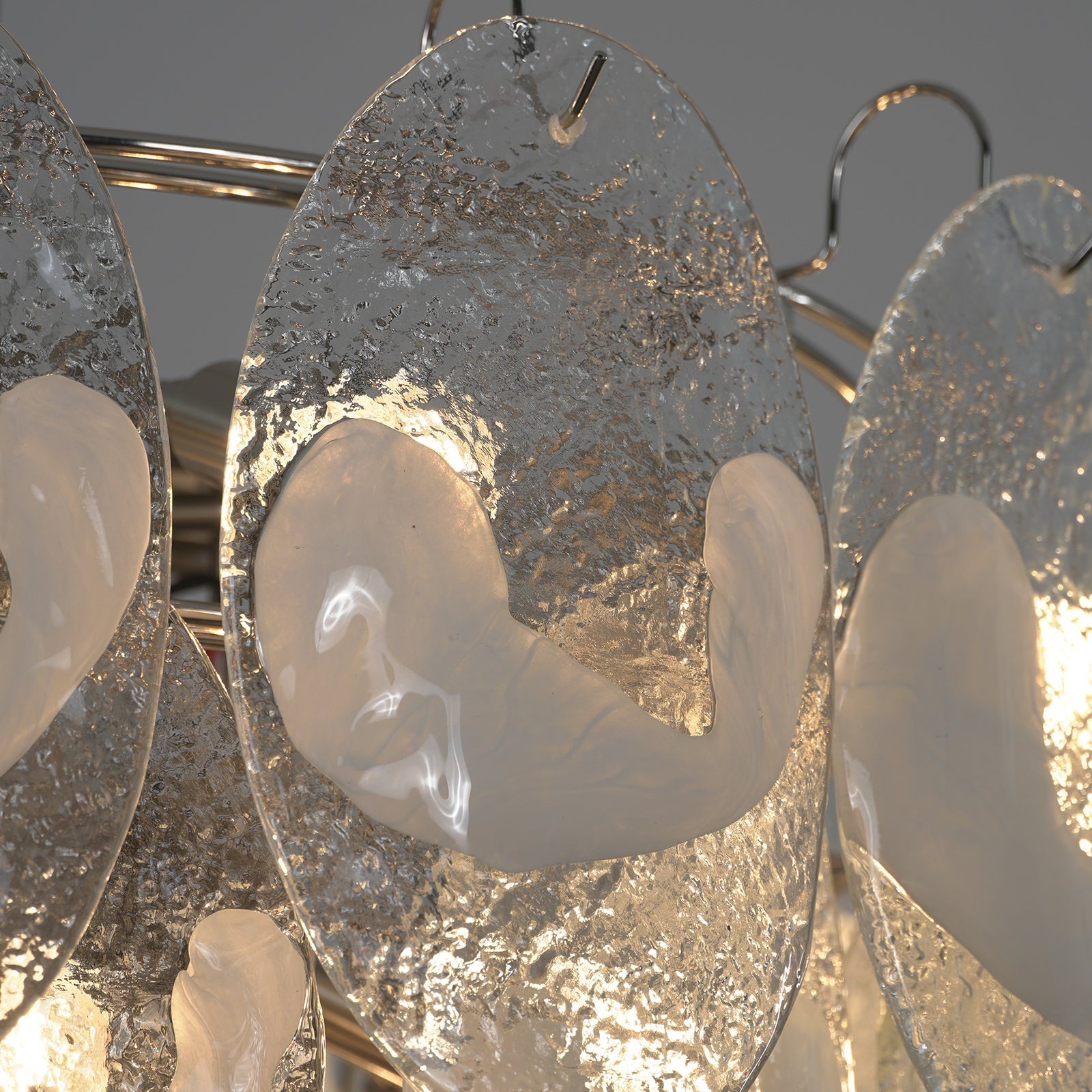 Frostelle Murano White Chandelier | wildoxy