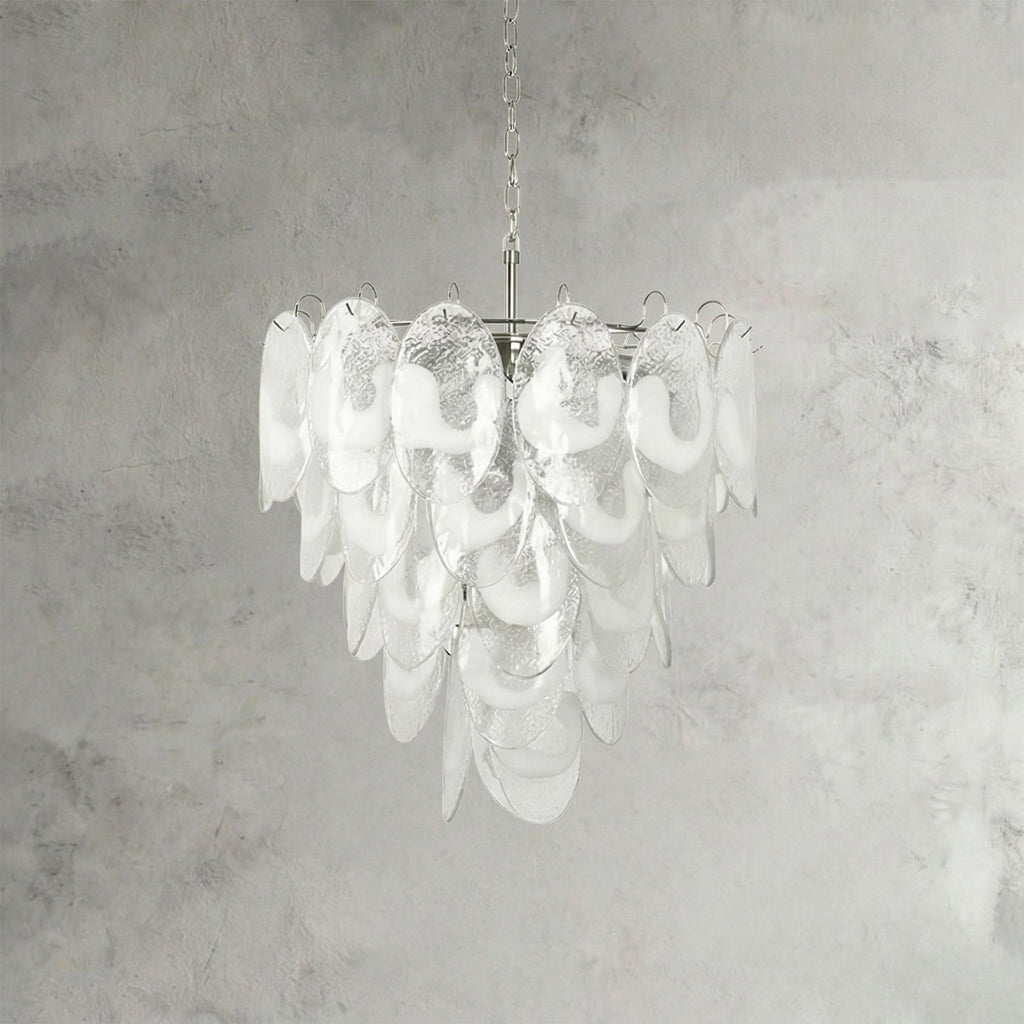 Frostelle Murano White Chandelier | wildoxy