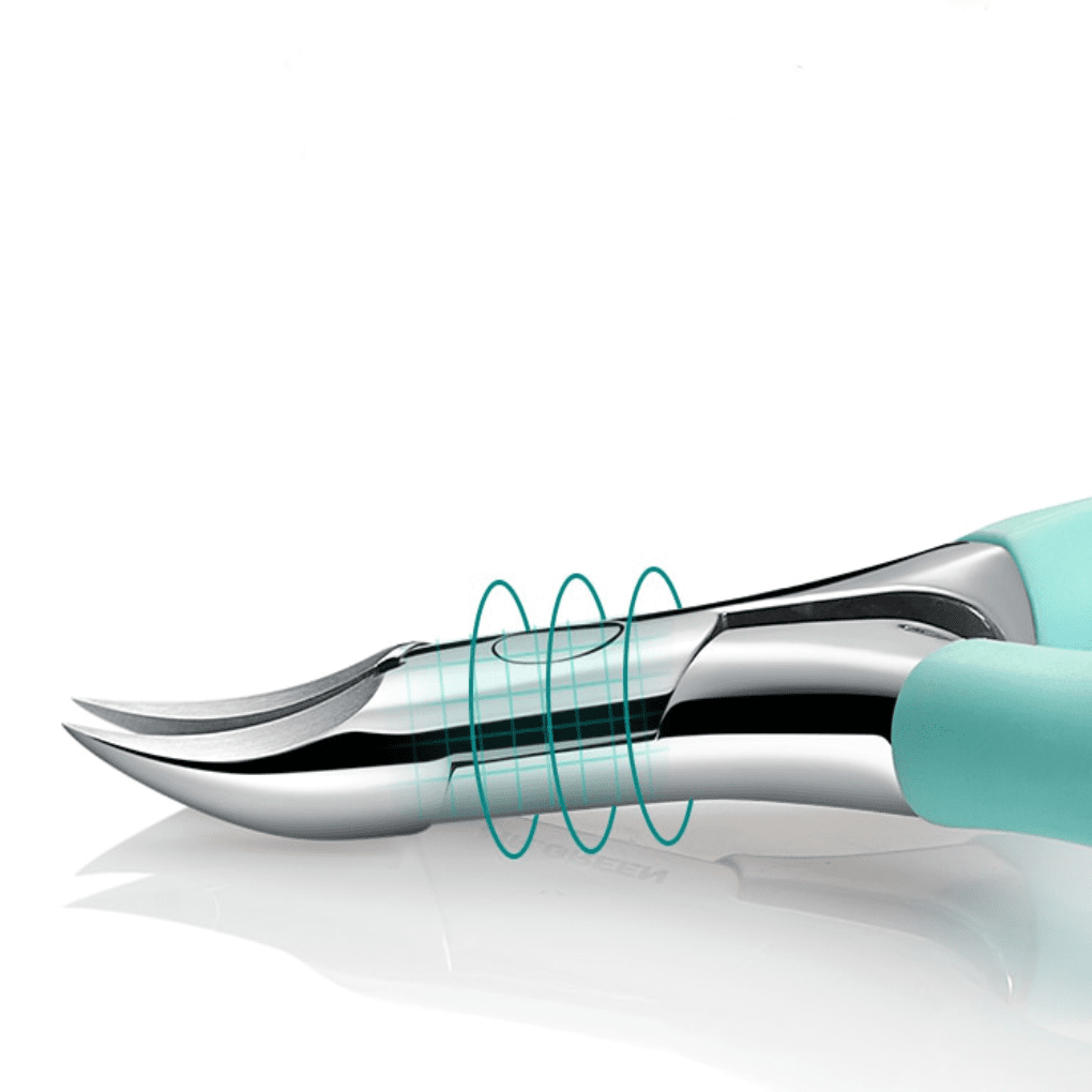 GentleTrim precisietenenknipper — brede bek, antislip ergonomisch handvat
