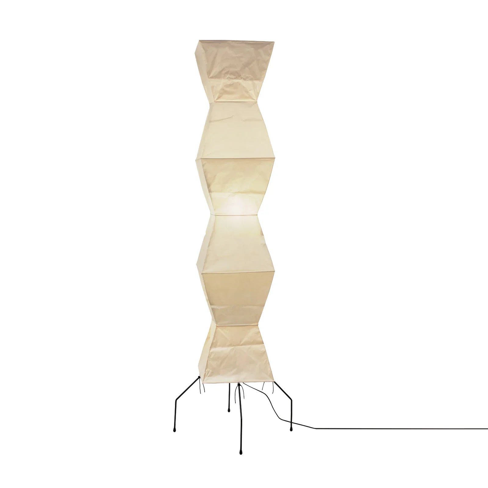Akari Hourglass Shape UF4-L9 Floor Lamp | wildoxy