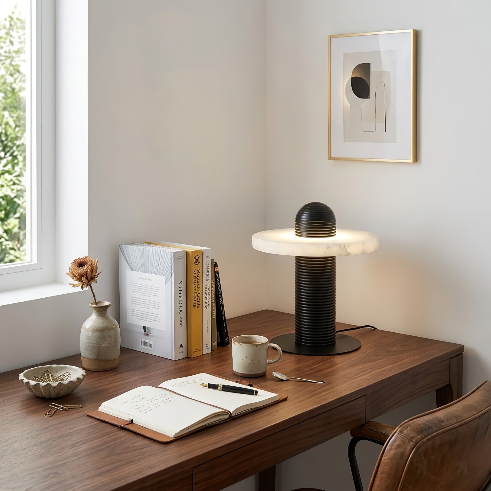 Geometric Layered Table Lamp | wildoxy