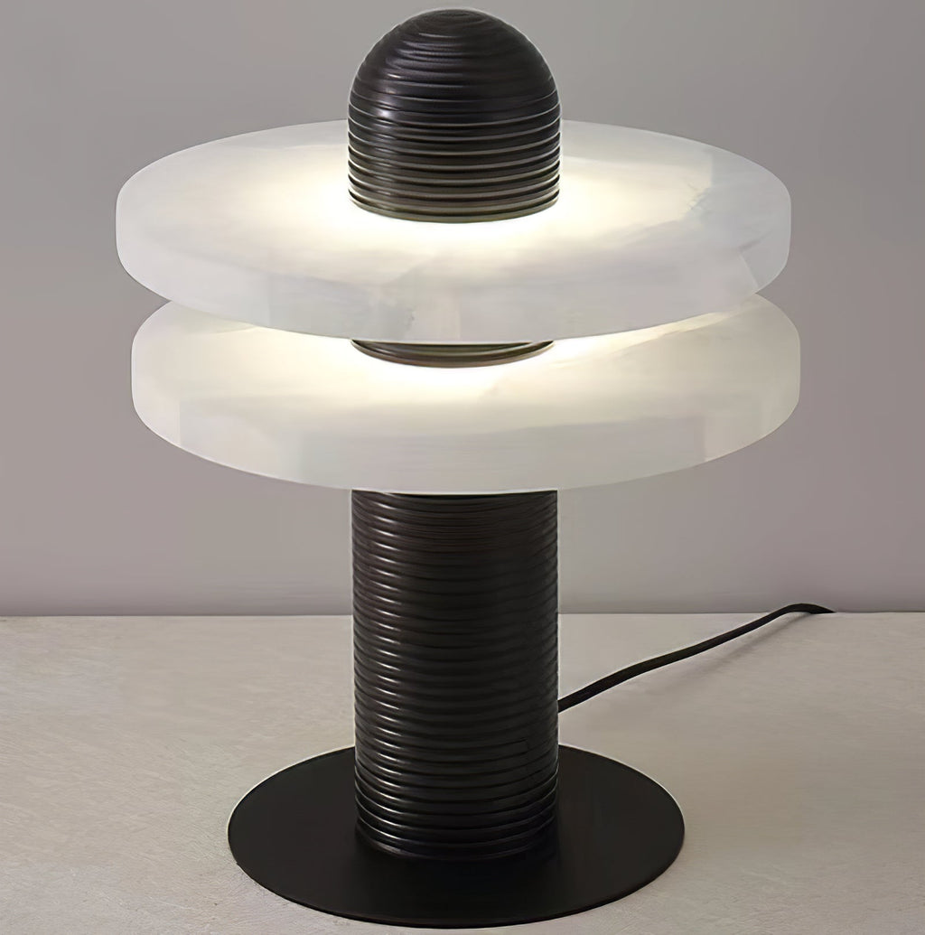 Geometric Layered Table Lamp | wildoxy