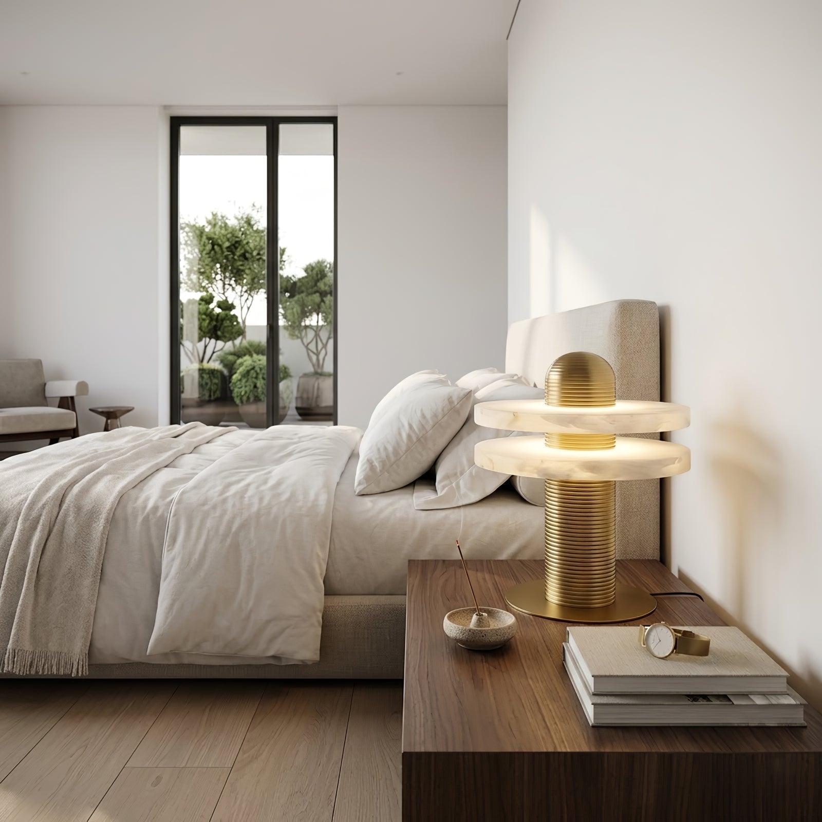 Geometric Layered Table Lamp | wildoxy