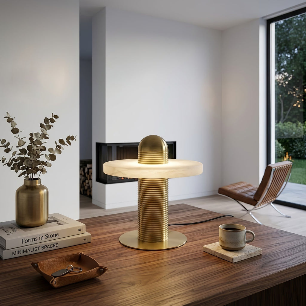 Geometric Layered Table Lamp | wildoxy