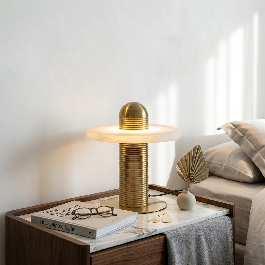 Geometric Layered Table Lamp | wildoxy