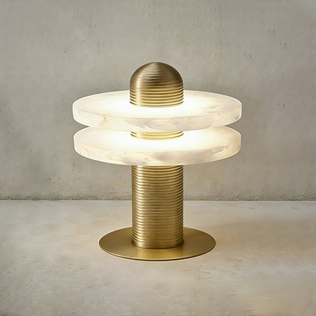 Geometric Layered Table Lamp | wildoxy