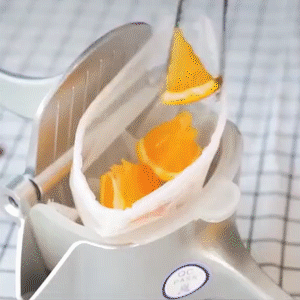 Handmatige citruspers — ergonomische grip, bediening met één hand