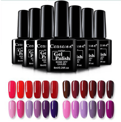 GIGIGEL Twenty-Color Gel Lacquer Collection — Long-Lasting, Chip-Resistant Formula