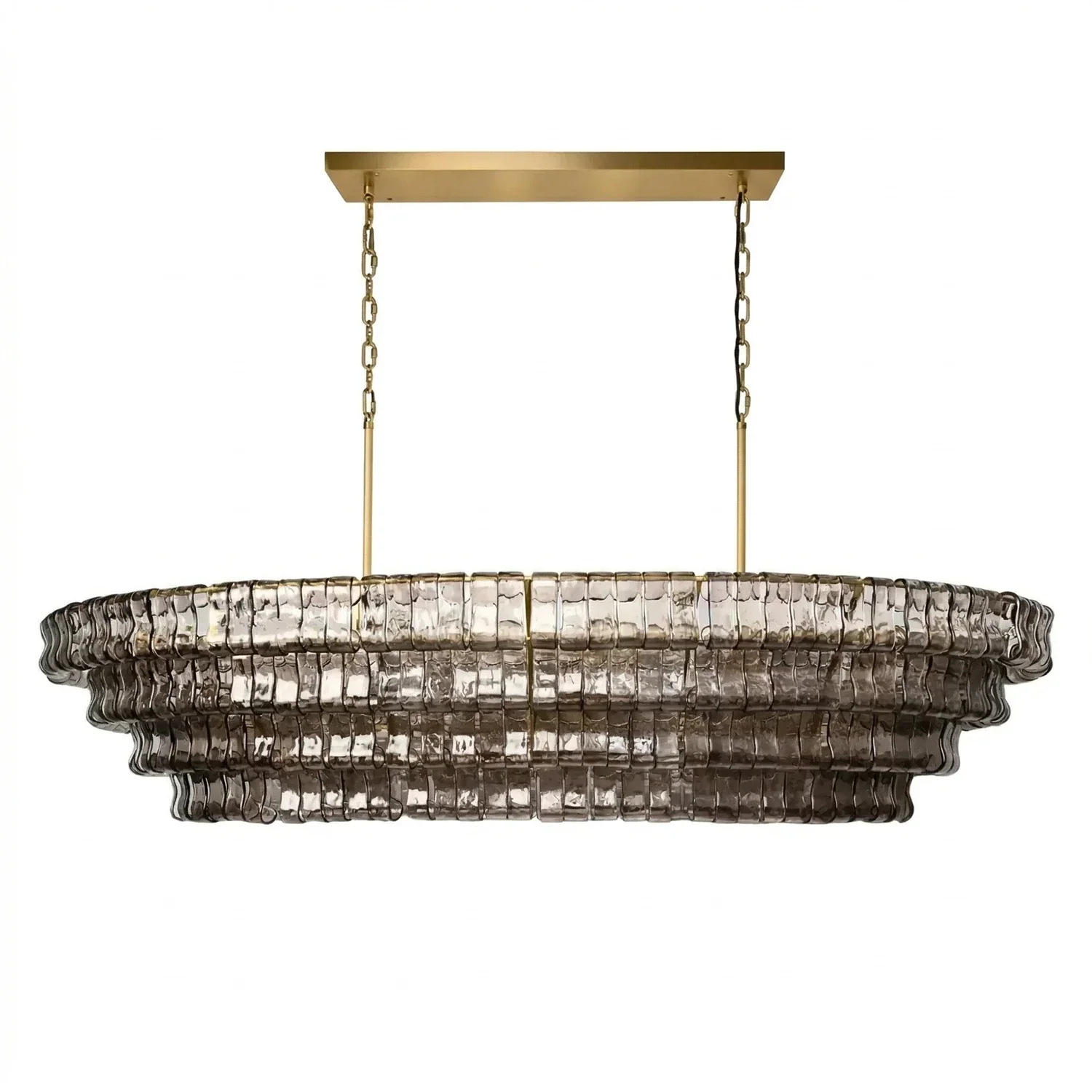 Glacii Ring Glass Chandelier | wildoxy