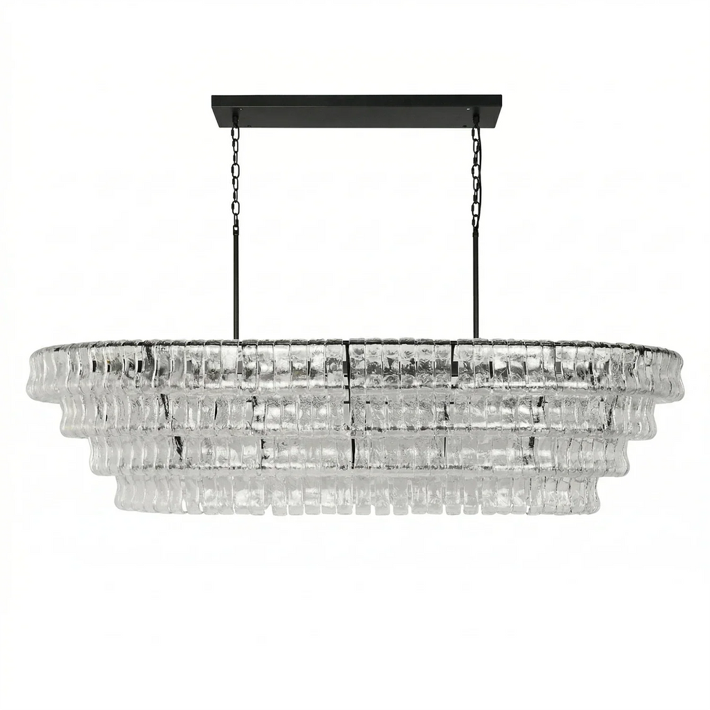 Glacii Ring Glass Chandelier | wildoxy
