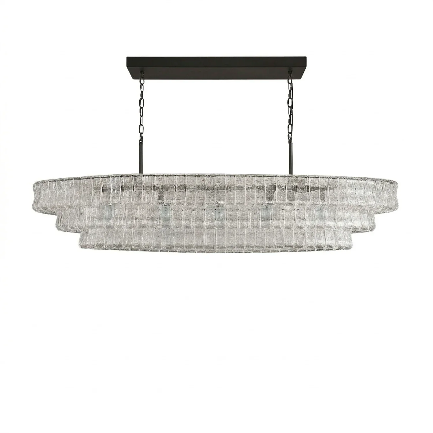 Glacii Ring Glass Chandelier | wildoxy