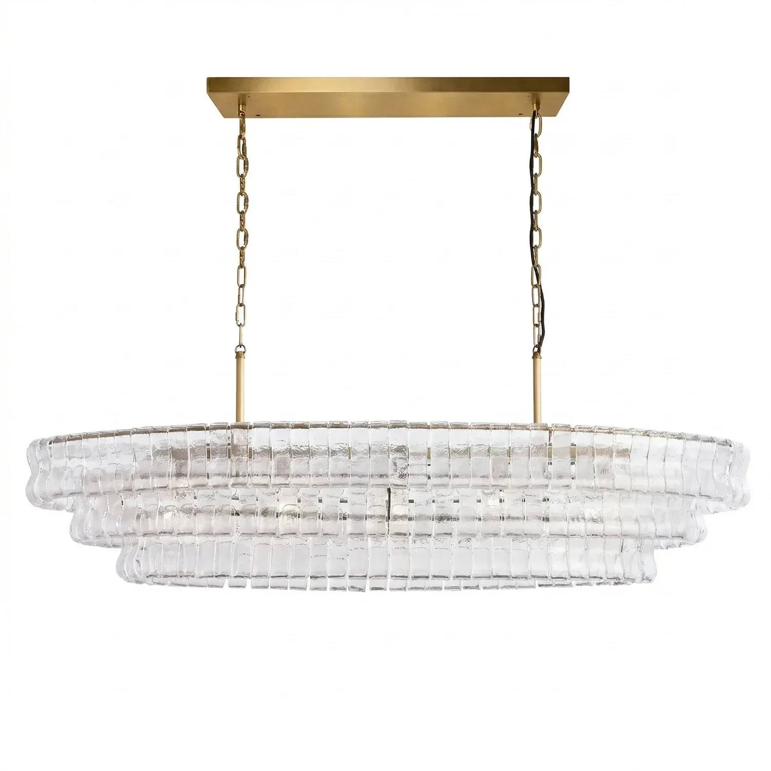 Glacii Ring Glass Chandelier | wildoxy