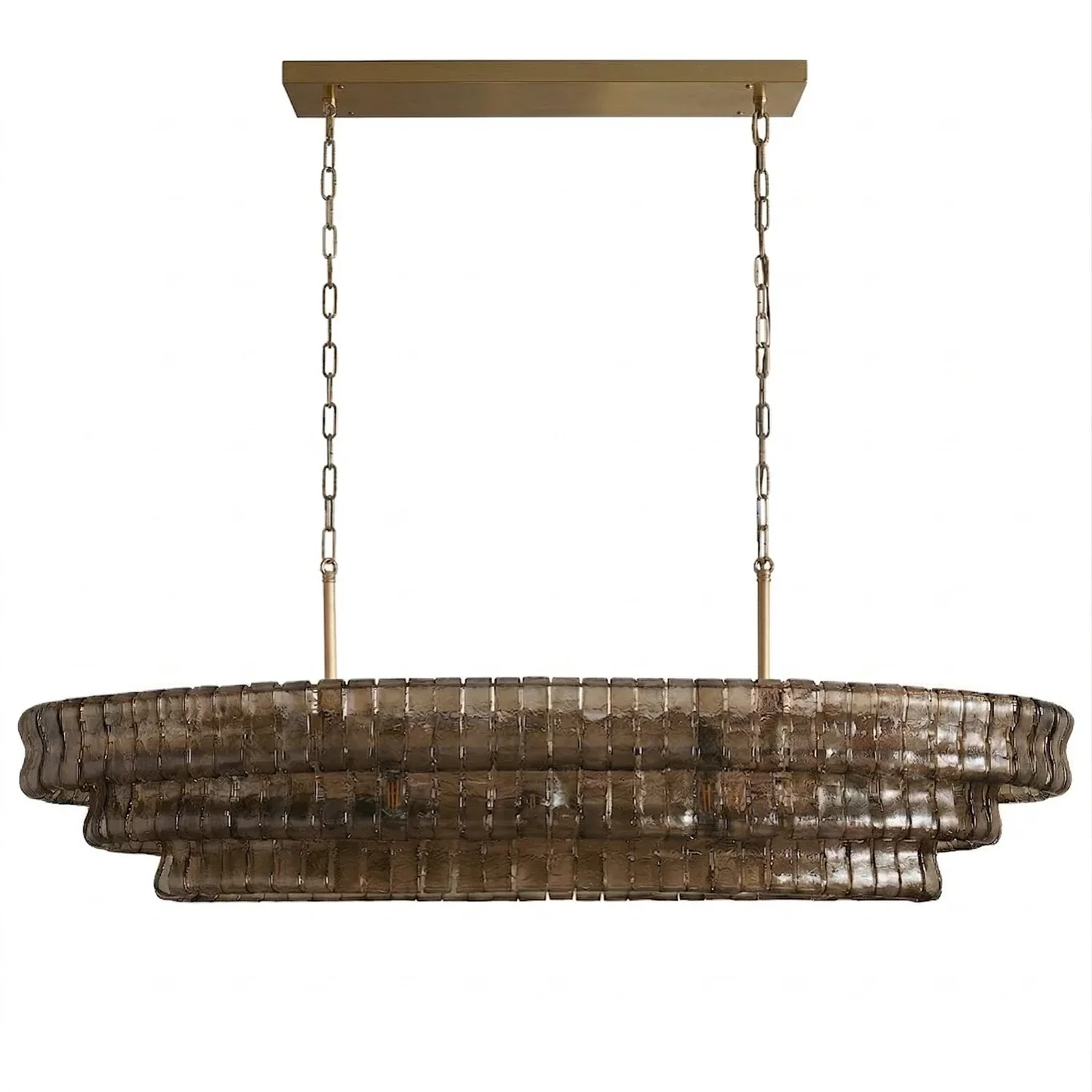 Glacii Ring Glass Chandelier | wildoxy
