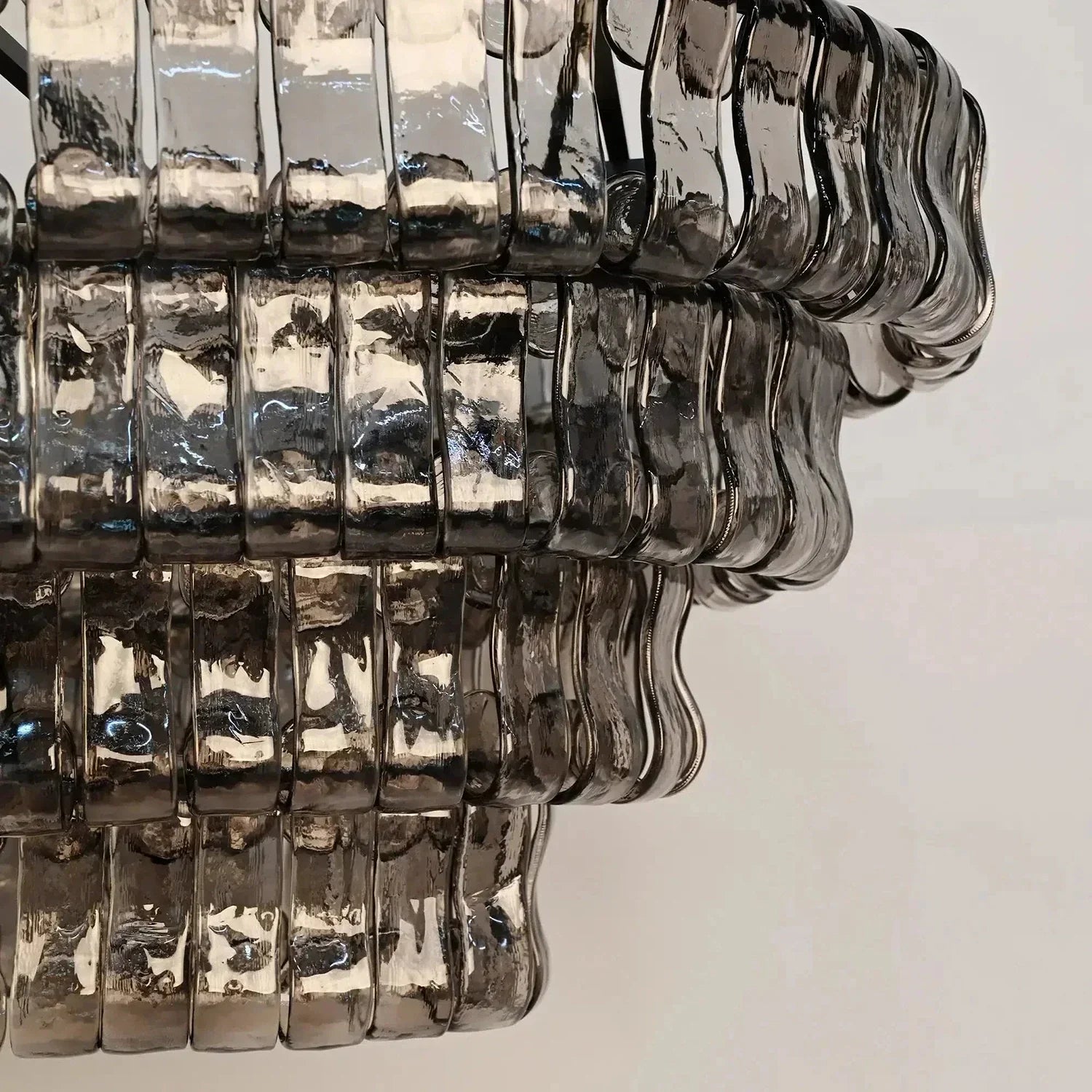 Glacii Ring Glass Chandelier | wildoxy