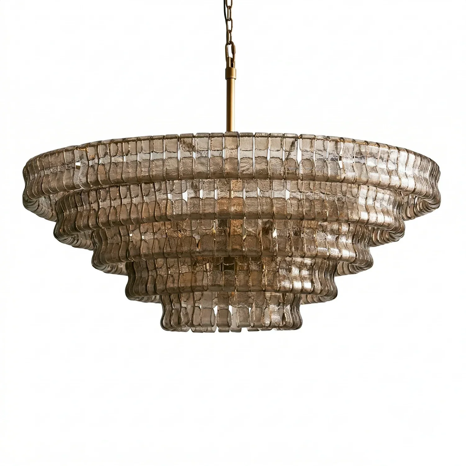 Glacii Ring Glass Chandelier | wildoxy