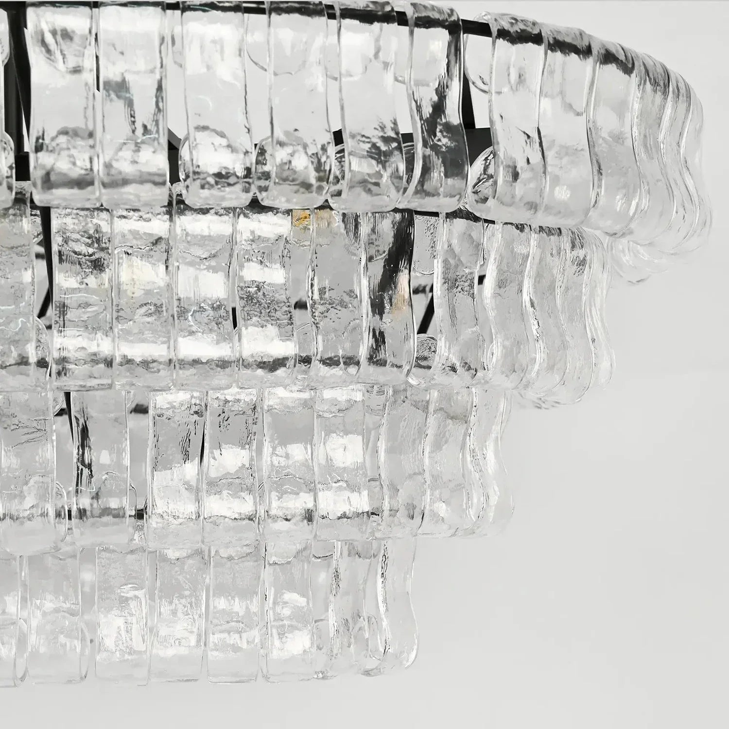 Glacii Ring Glass Chandelier | wildoxy