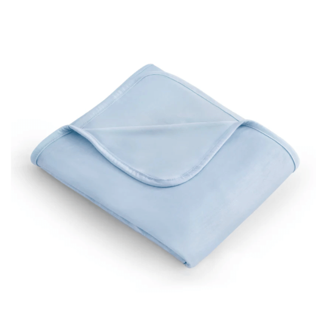 Glucilux Temperature-Regulating Cooling Blanket — Moisture-Wicking, Heat-Dispelling Design