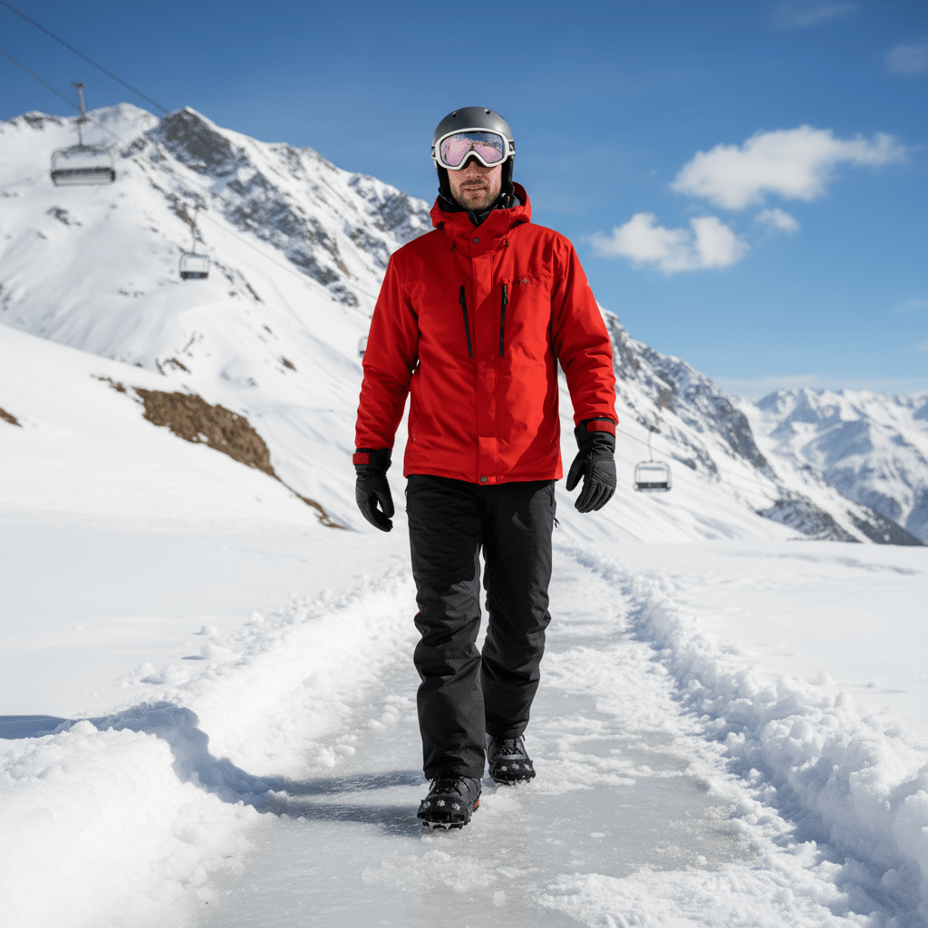 Glacior Eiskrallen — Spitzen aus Manganstahl, griffiges Traktionsdesign