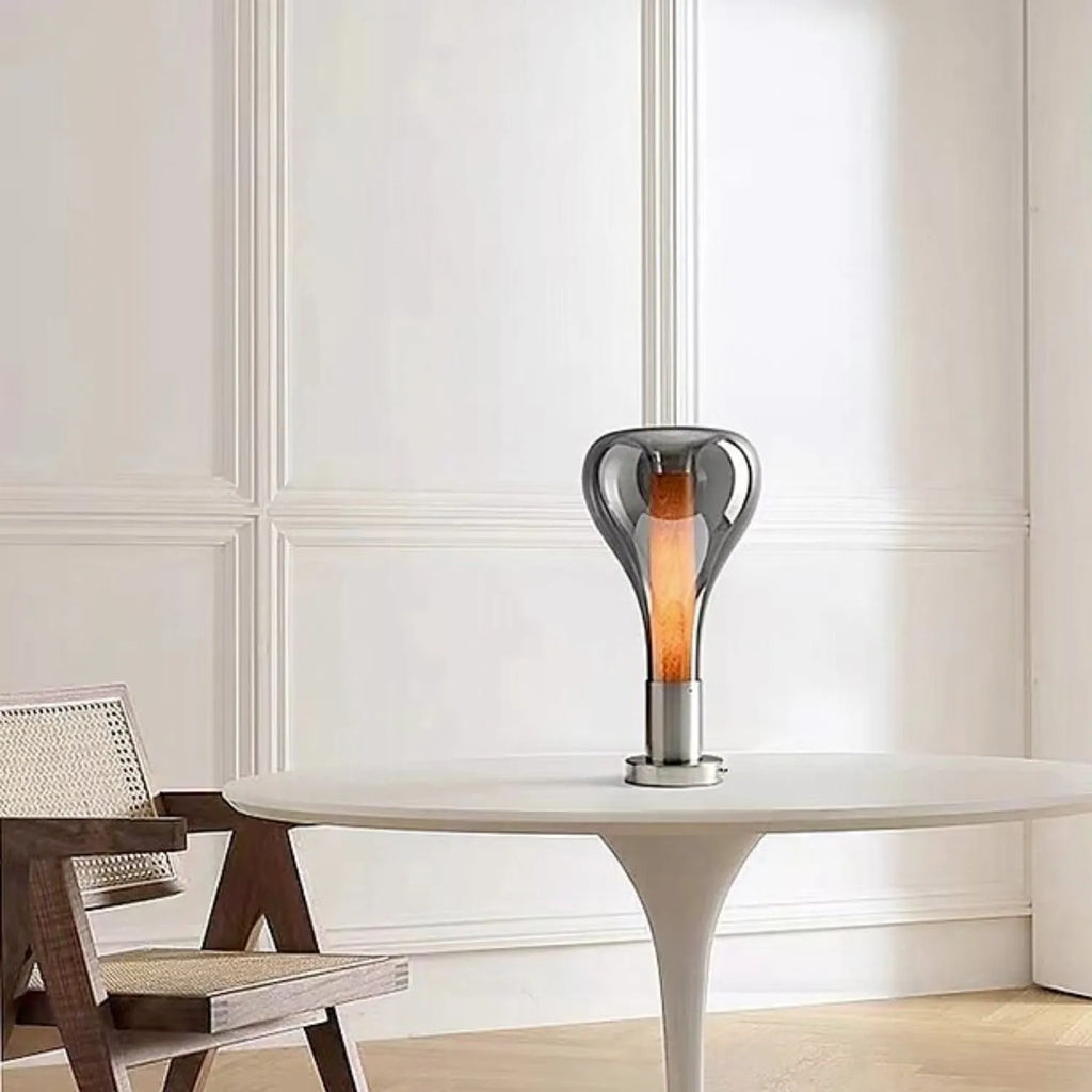 Aurelia Fluid Art Lamp — Lava-Inspired Glass Sculpture, Ambient Lighting