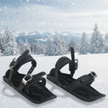 Glidewing Snow Skating Shoes — Adjustable, Lightweight, Portable Boot Attachments
