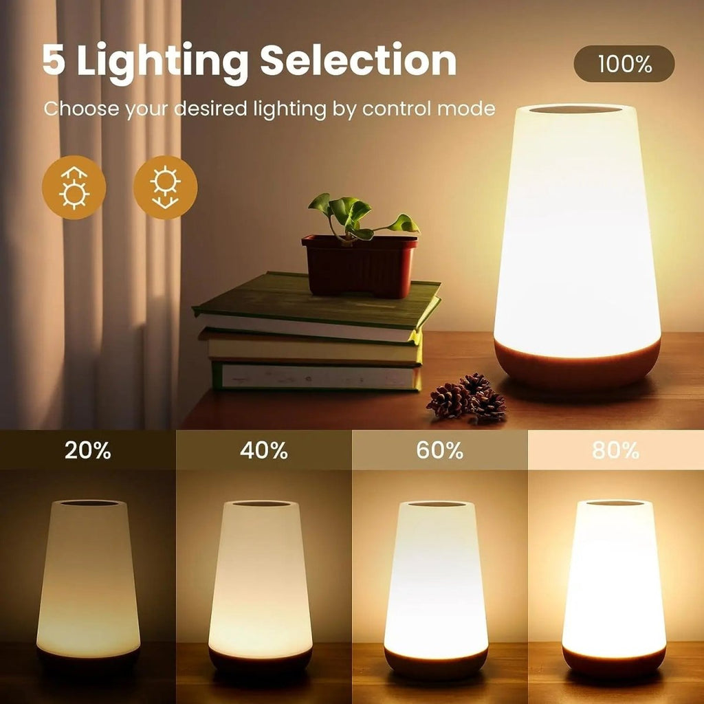 GLOWMATE Portable Night Light — Remote and Dimmer Controls