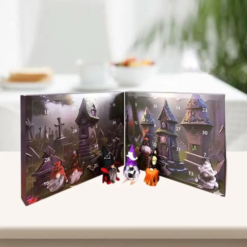 Gnomelyn 2025-adventskalender voor de feestdagen — 24 unieke handgemaakte kabouterfiguren