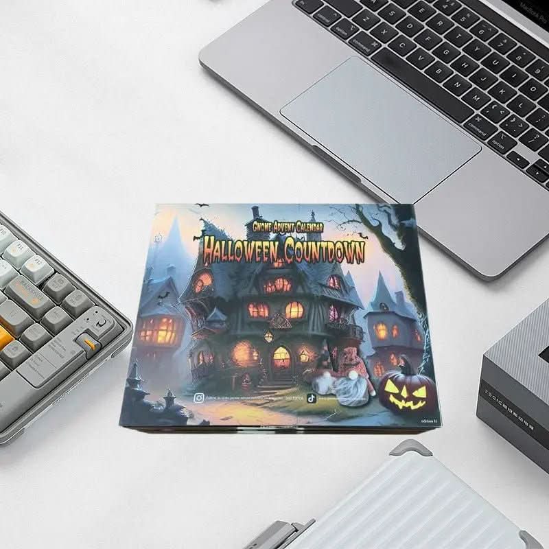 Gnomelyn 2025-adventskalender voor de feestdagen — 24 unieke handgemaakte kabouterfiguren