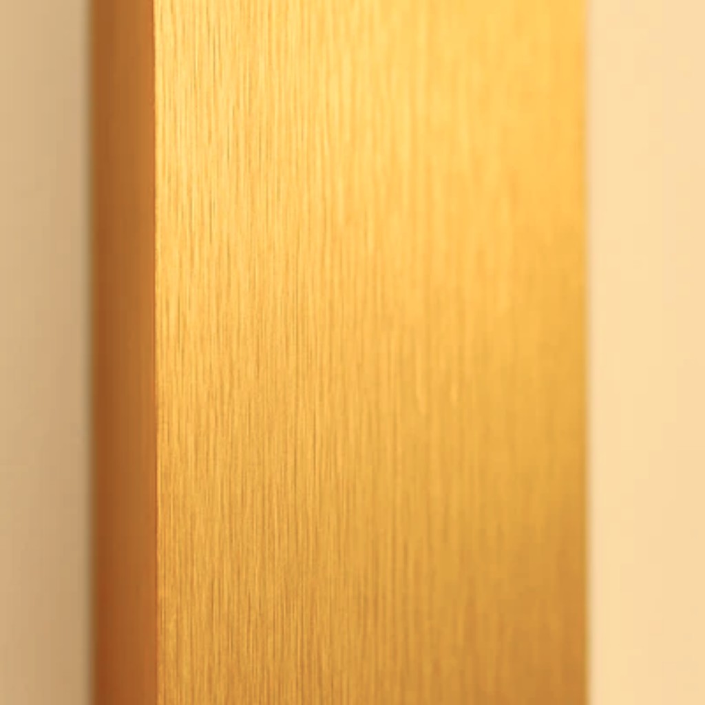 Applique moderna dorata a LED da esterno — alluminio impermeabile