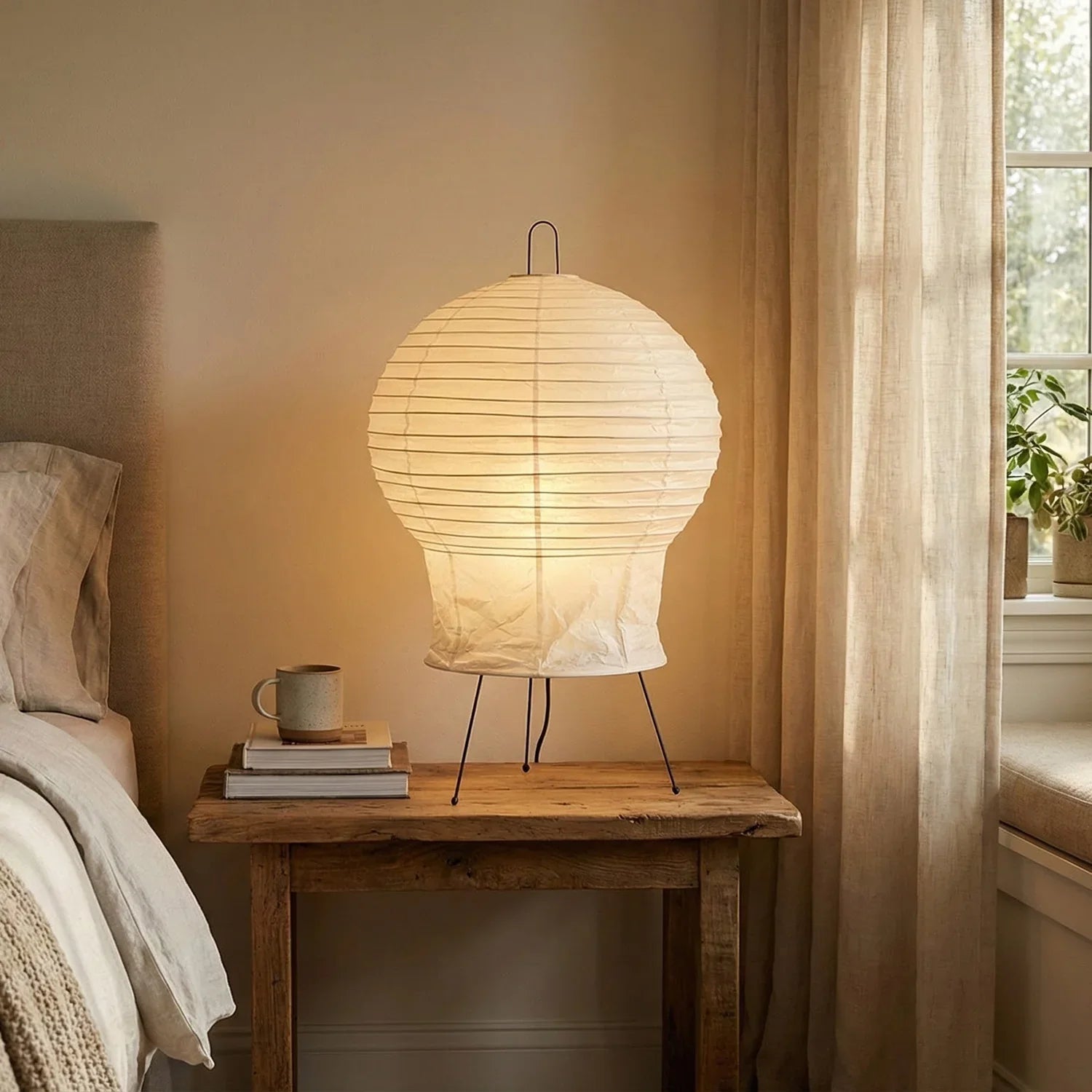 Akari Gourd Shaped 2N Table Lamp | wildoxy