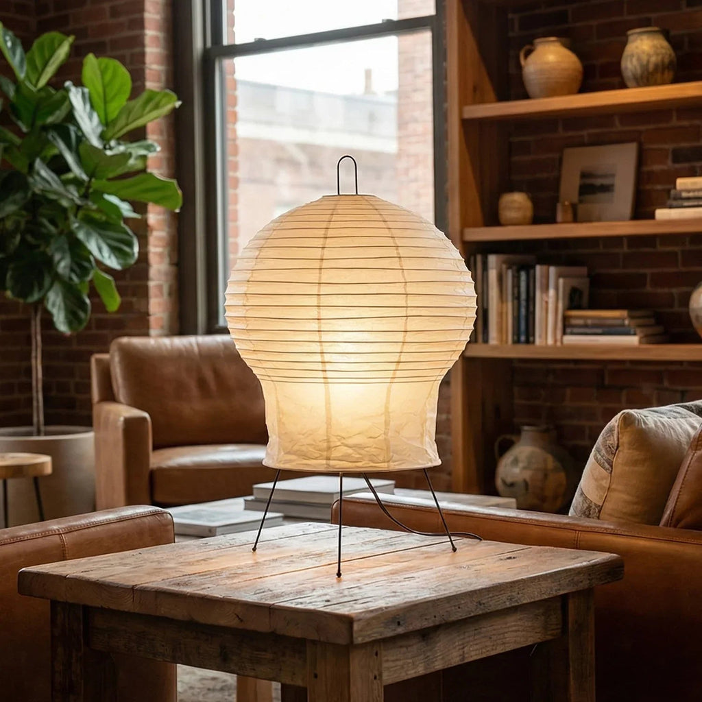 Akari Gourd Shaped 2N Table Lamp | wildoxy