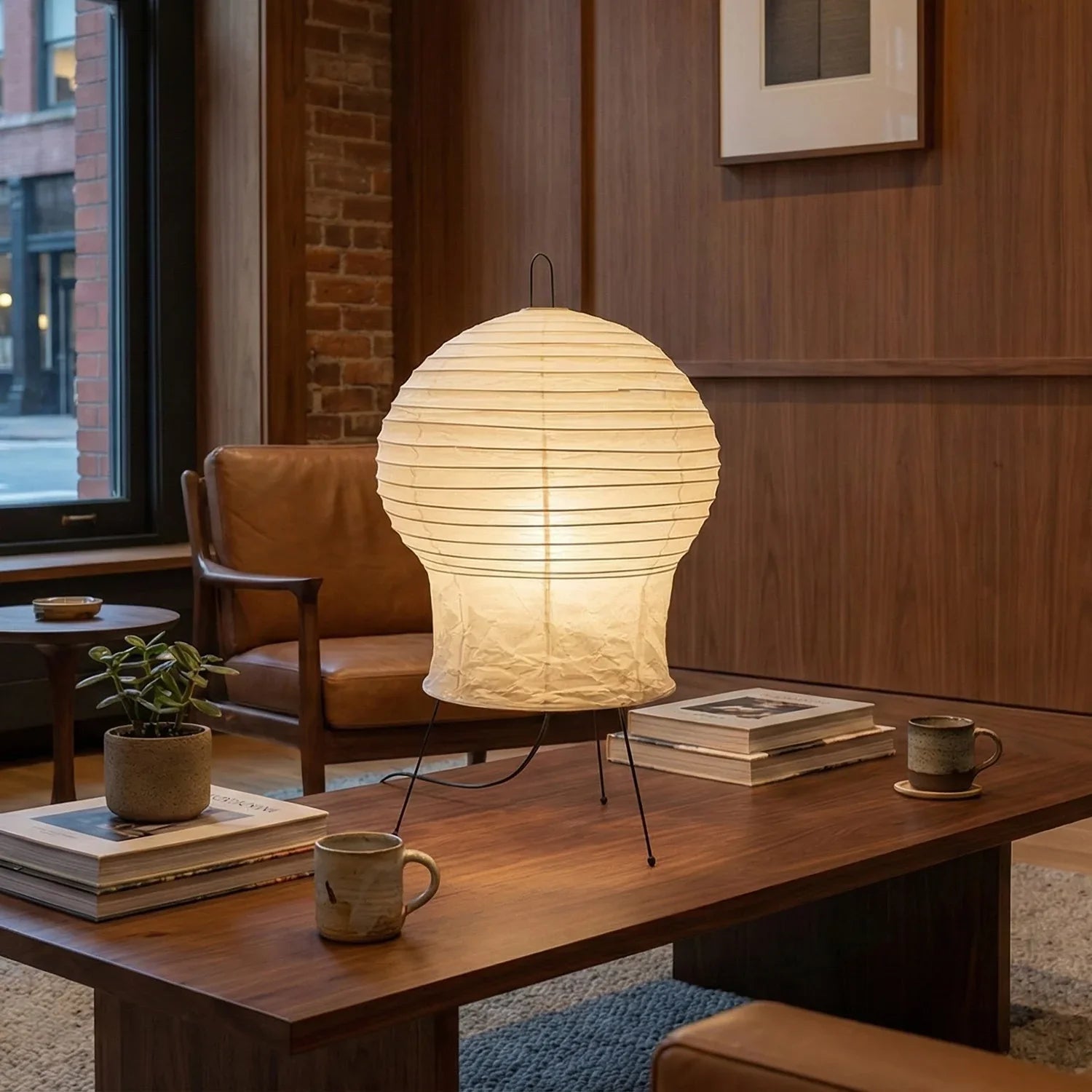 Akari Gourd Shaped 2N Table Lamp | wildoxy