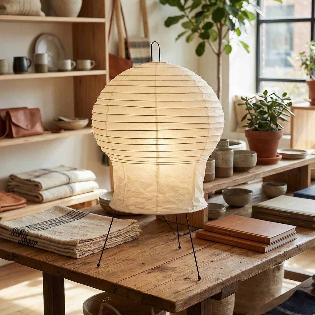 Akari Gourd Shaped 2N Table Lamp | wildoxy