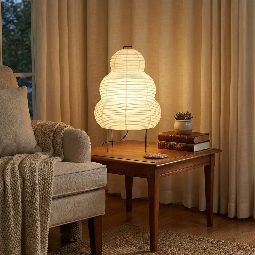 Akari Gourd Shaped 25N Table Lamp | wildoxy