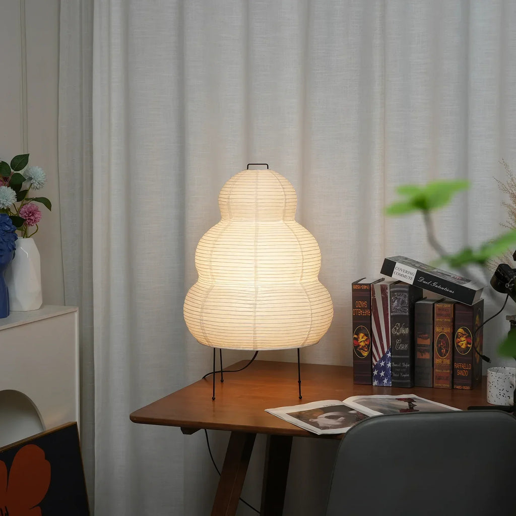 Akari Gourd Shaped 25N Table Lamp | wildoxy