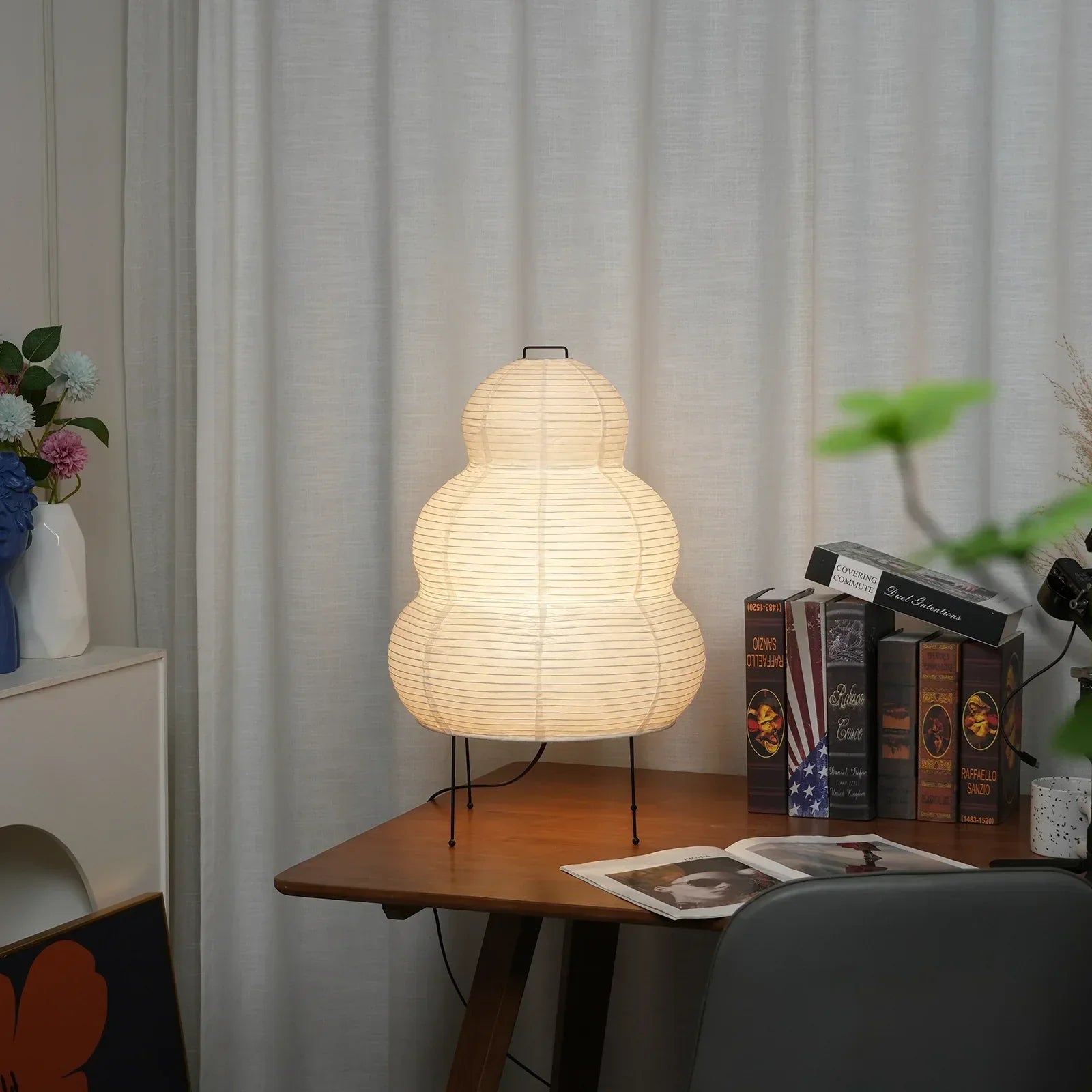 Akari Gourd Shaped 25N Table Lamp | wildoxy