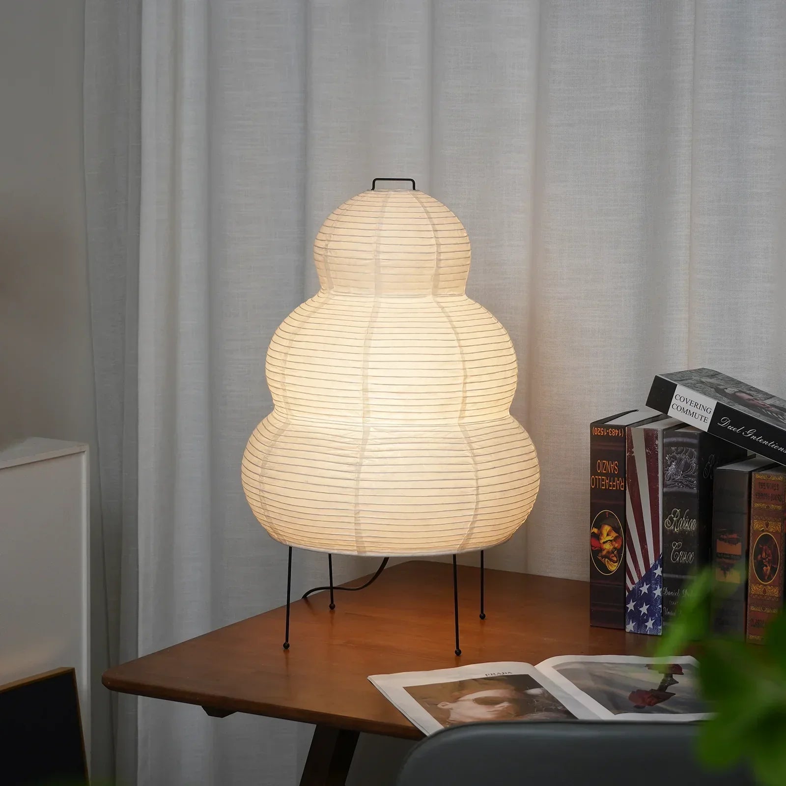 Akari Gourd Shaped 25N Table Lamp | wildoxy