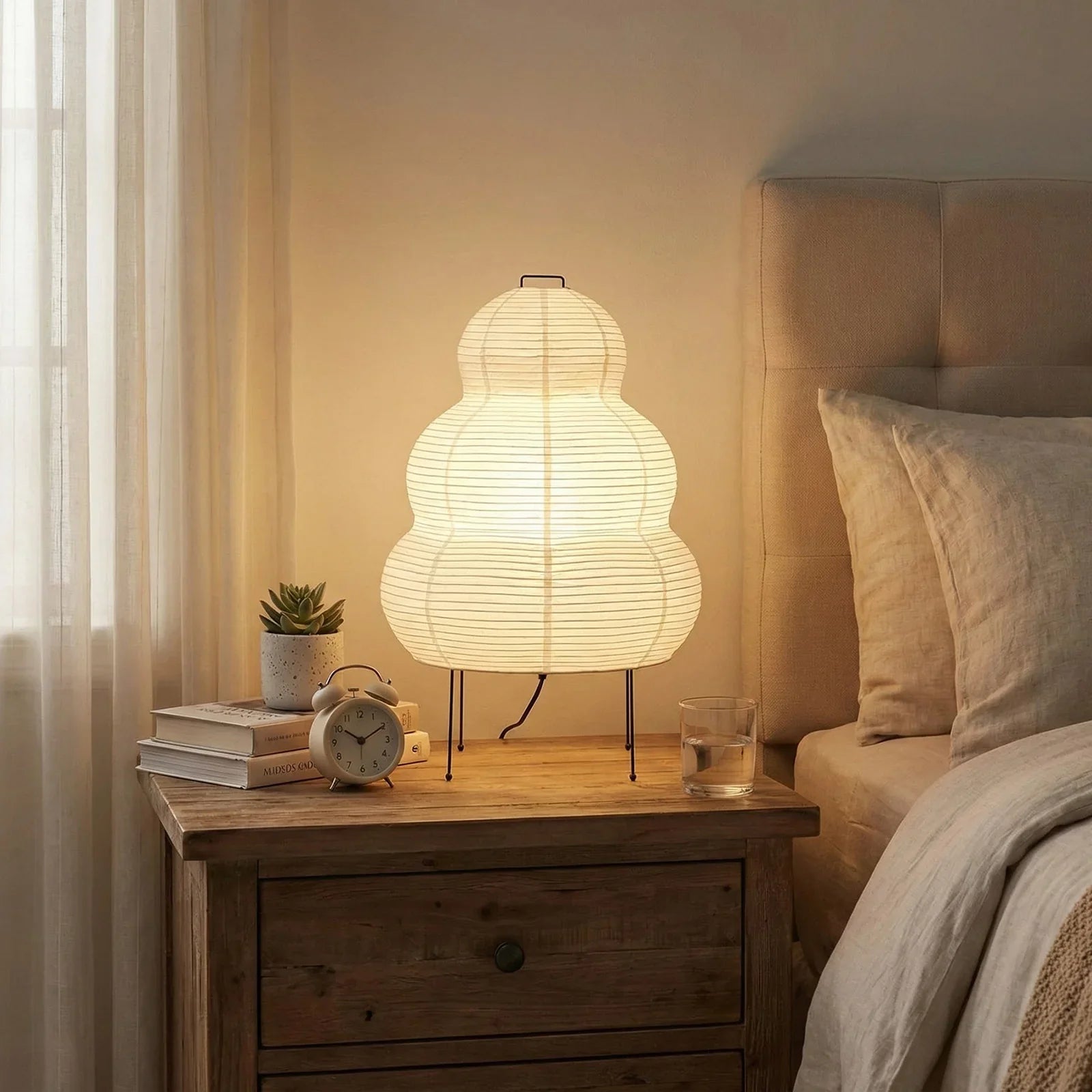 Akari Gourd Shaped 25N Table Lamp | wildoxy