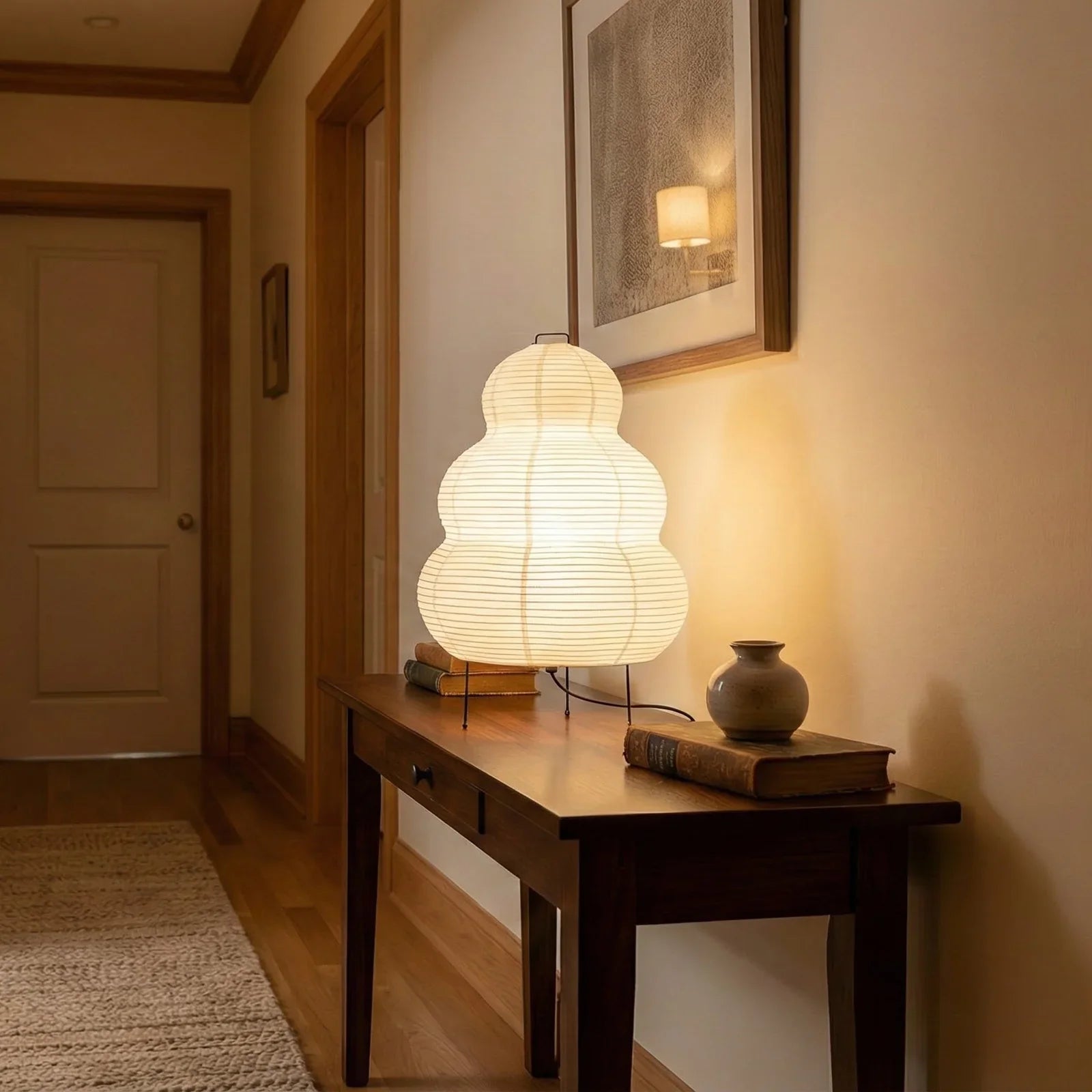 Akari Gourd Shaped 25N Table Lamp | wildoxy