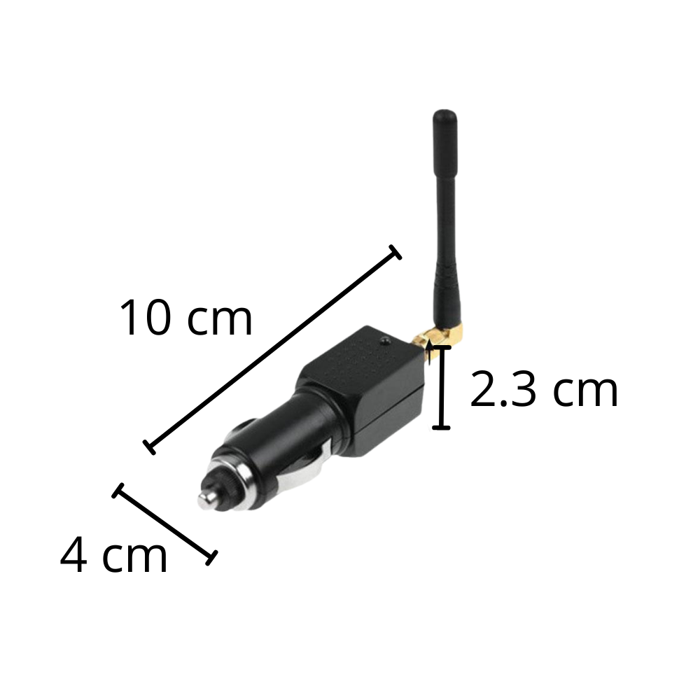 Blocator compact de semnal GPS — jammer auto pentru protejarea vieții private