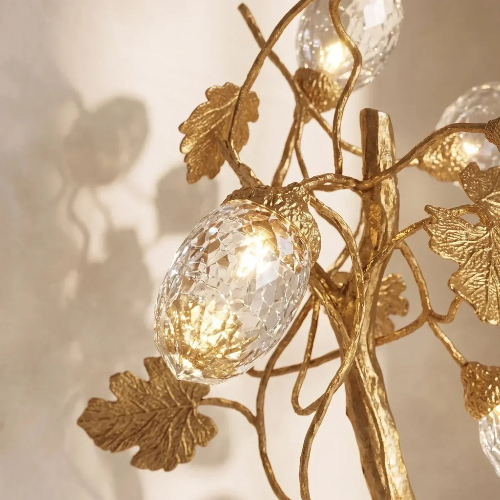 Grapevine Sculptural Glass Floor Lamp | wildoxy