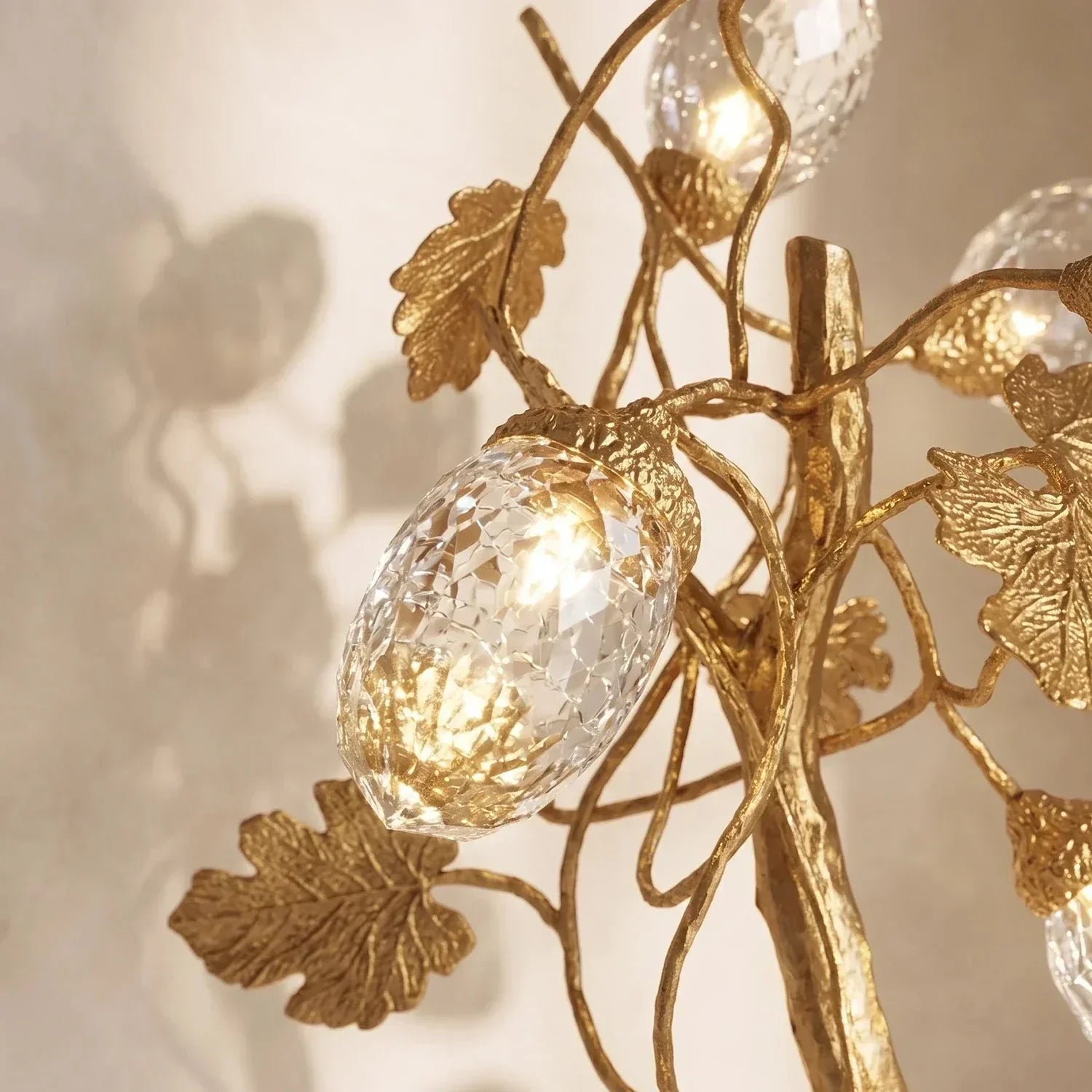 Grapevine Sculptural Glass Floor Lamp | wildoxy