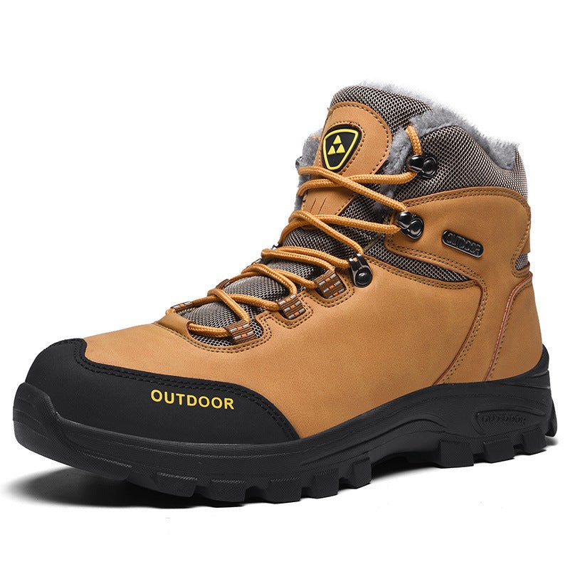 Gravcore Mid-Top Steel-Toe Boots — Reinforced Toe, Waterproof Shell