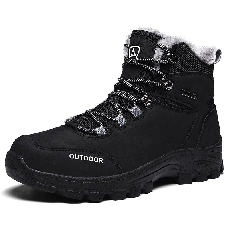 Gravcore Mid-Top Steel-Toe Boots — Reinforced Toe, Waterproof Shell
